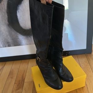 FENDI Knee High Boots
